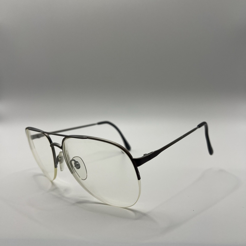 Marcolin Marchon Italy Bronze Metal Aviator Eyeglass Frames Mod:908 60-16-140mm